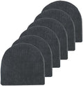 Chair Cushions: Premium High-Density Memory Foam Seat Cushion for Office, Home, & Car - Ergonomic Design for Comfortable Sitting, Relieves Pain & Tailbone Pressure with Non-Slip Bottom, 6 Pack, Black by SweetHomeCollection