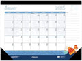 2025 House of Doolittle Seasonal Holiday Depictions 22-inch x 17-inch Monthly Desk Pad Calendar (139-25) by HouseofDoolittle