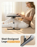 SAIJI Height & Angle Adjustable Lap Desk Laptop Stand for Bed - Image 3
