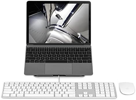Mount-It! Tilted Laptop Riser for MacBook and iPad Pro - Ergonomic Laptop and Tablet Wedge - Notebook Cooling Stand for MacBook Pro, Chromebook, iPad Pro, Drawing Tablets with 11"-15" Screens - Image 3