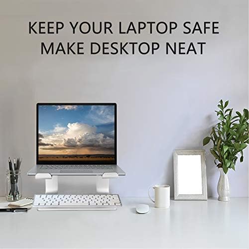 Urmust Laptop Stand for Desk, Silver, Up to 15.6" Laptop - Image 6