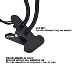 Hilitand Clip Lamp Holder Clamp Desk Lamp, Flexible Wire Neck E26/E27 Clip On Lamp Holder for Desk Clip Lamp, Bedside Lamp, Table Lamp(US Plug) - Image 6
