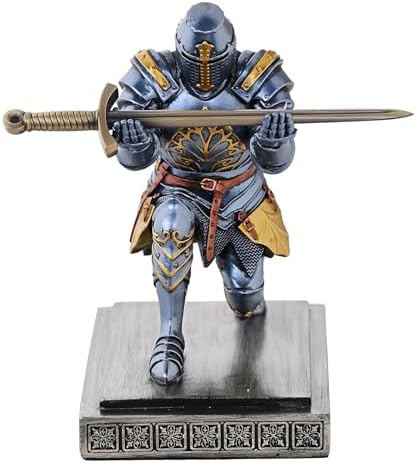 Templar Vanguard Soldier Pen Holder Desk Organizers Crafts as Gifts Blue - Image 2