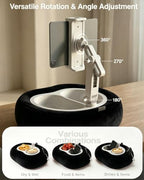 Miledi Tablet Pillow Stand for Bed with 360° Rotating Holder, Black - Image 5