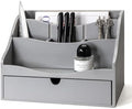 Rebee Vision Mail Organizer for Desk with Drawer Home & Office Decor, Gray by REBEEVISION