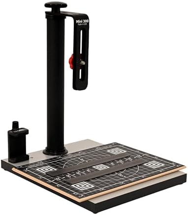 Cosmo Copy Stand, Mini 300, a Compact Tool with a Floating Magnet Board for Digitizing Old Photos with Your High-Pixel Camera or Smartphone Instead of Scanning. Made in the USA by StandCompany