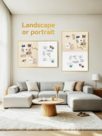 ARCOBIS Dry Erase Cork Board Combo - Image 5
