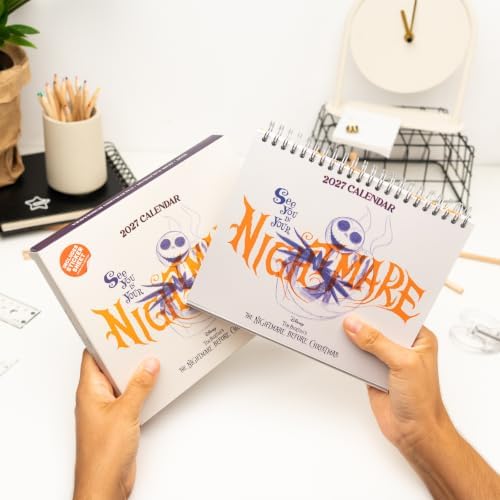 Grupo Erik Disney The Nightmare Before Christmas Desk Calendar 2027 - Image 4