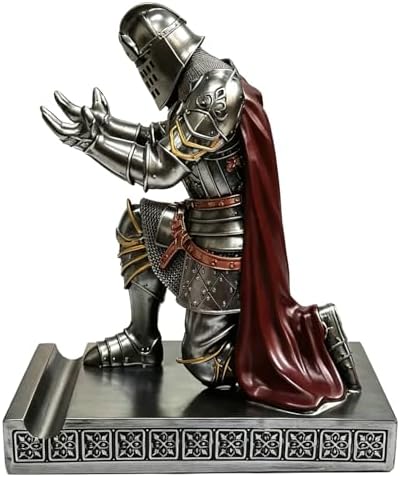 Knight Pen Holder Desk Organizer Office Decor Letter Opener for Desk Iron - Image 3