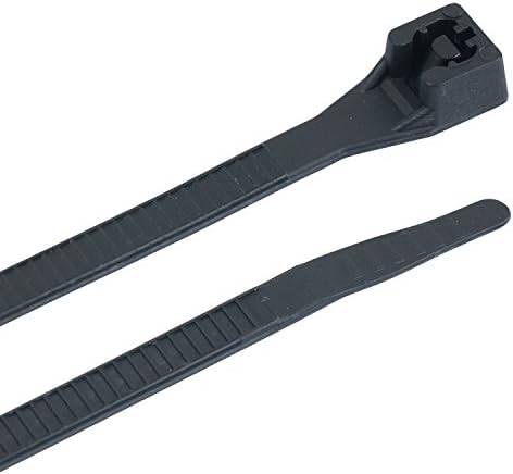 Gardner Bender 46-308UVBM Standard Cable Tie, 0.17" Width, 8" Length, 2" Maximum Bundle Diameter, Ultraviolet Black, (Case of 5) (46-308UVBMN) by GardnerBender