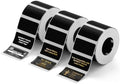 NIIMBOT M2/M3 Thermal Transfer Labels 3 Rolls, 1.57''×0.79'', Black by NIIMBOT%C2%AE