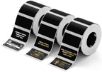 NIIMBOT M2/M3 Thermal Transfer Labels 3 Rolls, 1.57''×0.79'', Black by NIIMBOT%C2%AE