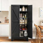 Yizosh 71" H Tall Metal Kitchen Pantry Storage Cabinets Cupboard by Yizosh