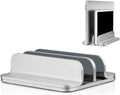 Aluminum Alloy Double Slot Storage Port Vertical Laptop Stand，laptop stand for desk，adjustable laptop stand，Applicable to all MacBook models by DC+DREWCHAN