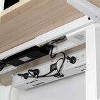Desky Mini Cable & Power Tray Space Gray 3 Plug - Image 5