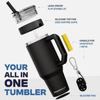 Frost Buddy Thicc Buddy 40oz Tumbler - Stainless Steel (Northern Lights) - Image 3