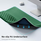 Ospelelf Keyboard Wrist Rest Pad, Comfy Ergonomic Keyboard Stand Riser Holder, Computer Wrist Support Cushion forTyping, Green - Image 5