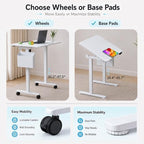 3-in-1 Standing Drafting Desk with 90° Tilt Whiteboard, 35×24" - Image 6