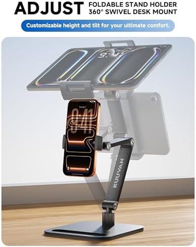 Portable Monitor Stand for 15.6'',17.3'', Tablet Stand Holder for iPad - Image 4