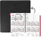 AT-A-GLANCE 2027 Desk Calendar Refill, Daily Desk Pad Refill, 4.5" x 7.5", Loose-Leaf, Burkhart's Day Counter (E7125027) - Image 6