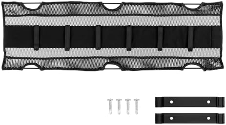 Under Desk Cable Management - Breathable & Fire Retardant Mesh - Flexible Tray - Easy Installation - Adjustable Straps by PROGRESSIVEDESK