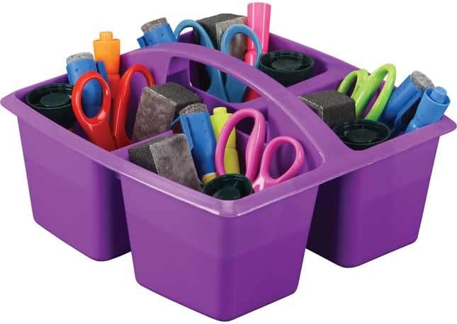 Really Good Stuff Four-Equal-Compartment Caddies with Handles - Image 3