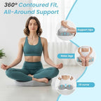 Seat Cushion,Ergonomic Chair Cushions for Sit Bone Tailbone Pain Relief,Sciatica & Back Support,Memory Foam Butt Pillow for Office,Car,Home,Gaming,Wheelchair - Image 6