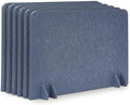 Desk Privacy Divider [6-Pack] 24" x 16" Freestanding Felt Panel by Vandebiao