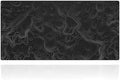 Gamer Boss - Gaming Mouse Pad - 48 x 24 Inches - 4mm Thick with Stitched Edges, Non-Slip Rubber Base, Premium Cloth Mousepad, Desk Mat for Laptop, Keyboard, Computer & PC (Mega, Topographic) by GamerBoss