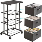 MAX Houser Dresser Tower with 3 Drawers, Grey - Image 5