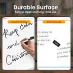 Dry Erase Board for Wall, 24" x 18" Double-Sided Hanging Magnetic Whiteboard with 6 Markers, 6 Magnets and 3 Mini Sticky Notes, Large White Board for School, Home, Office, Colorful Frame - Image 6