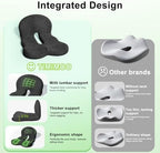 Office Chair Cushion, Ergonomic Seat Cushion with Back Support - Image 4
