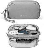 tomtoc Electronic Organizer Travel Case, Dual Compartment Tech Organization by tomtoc