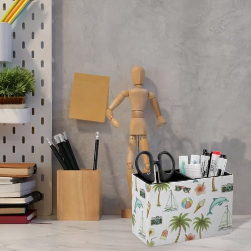 File Organizer Ice Cream Camera Seashells Sunglasses Candles Golf Plastic Compact Baskets,Office with Multi Size - Image 2
