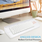 DOLLAR BOSS Glass Desk Whiteboard Calendar Small Dry Erase Board, White - Image 6