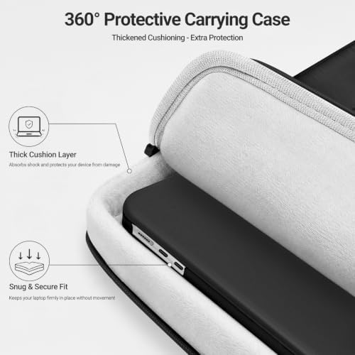 MOSISO Compatible with MacBook Air 13 inch Case M5 M4 M3 M2 2026-2022 - Image 3