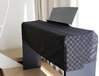 Digital Piano Cover for Yamaha - Piano Keyboard for P143, P225, P223, P145, P143, P125a, P125, P115, P105, P71, P45, Kawai ES120, PX150, Roland F-20 & More, Keyboard Cover, Ebony Black - Image 2