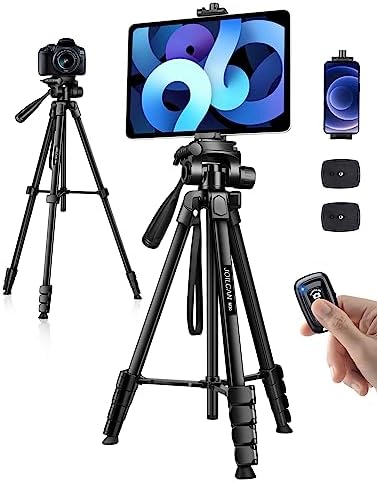 JOILCAN Phone Tripod Stand, 68" Tripod for iPad iPhone Tablet with Remote by JOILCAN