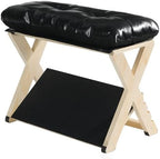 Foot Rest Under Desk at Work Adjustable Wooden by DMLBST