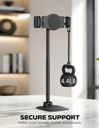 Foldable Portable Monitor Stand,iPad Stand for Desk Holds 4.4LB - Image 2