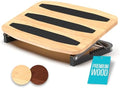 Adjustable Under Desk Foot Stool - Ergonomic Foot Rest with 7 Angles - Natural by COREMINDED