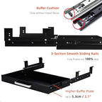 Under Desk Drawer Organizer 21", Large Desk Pencil Storage Drawer - Image 6