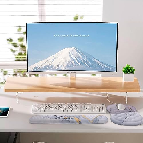 Ergonomic Mouse Pad with Wrist Support and Keyboard Wrist Rest Set - Image 6