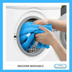 Microfiber Cleaning Cloth for Kitchen & households, Towels for Cars. (300gsm) (Pack of 24 Blue) - Image 6