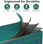 Polup 71" Green Metal Kitchen Pantry Storage Cabinet with Doors and Shelves - Image 5