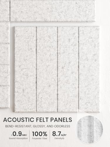 Bumusty 48" x 36" Large Cork Board Alternative, Minimalist Gray - Image 3