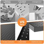 WALMANN 3 PCS 12x24 in Pegboard Panels for Wall, 36x24 in Tools Pegboard - Image 6