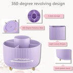 Office Supplies,Purple Desk Accessories,Desk Organizer,Phone Stand,Scissors,Stapler,Tape Dispenser,Binder clips,Staples,staple remover,Sticky Notes,Index Tabs,Clear Tape,Mini Box Cutter,Cool Pen.16pcs - Image 2
