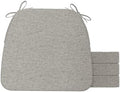 AAAAAcessories Chair Cushions for Dining Chairs, 17 x 16 x 2 in, Set of 4 by AAAAAcessories