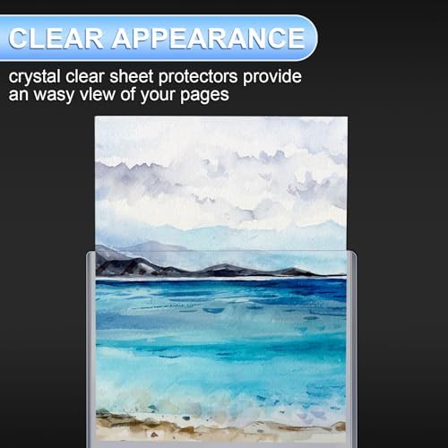 Sherr 20 Pcs 18 x 24 Inches Rigid Print Protectors Clear Hard Plastic Sheet Protectors Poster Sleeves for Protect Store and Display Photographs, Prints and Documents - Image 5